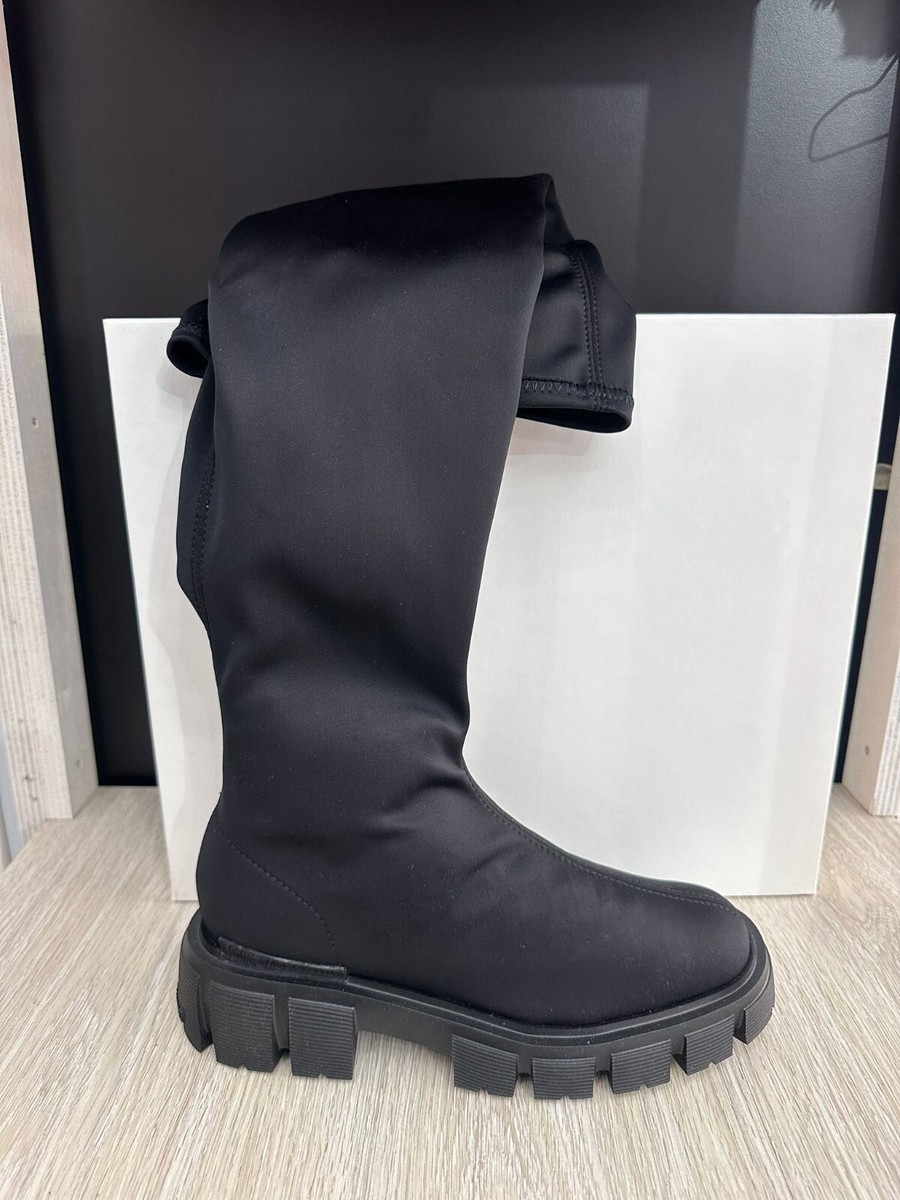 Love Boots Track Love Moschino Snow Boots Shoes Black Woman Size