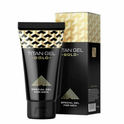 Titan Gel Gold for Men Original. Male Natural Massage Cream, 50ml