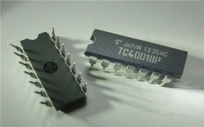 10Pcs New TC4001BP DIP/DIP14 IC IC Chip &ex