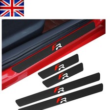 Aesthetic Enhancements with Carbon Fiber Stickers for Seat FR+ Leon Ibiza Cupra