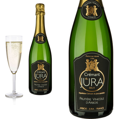 Crémant du Jura Blanc Traditionnelle Fruitière Vinicolé d'Arbois (1 x 0,75 l)