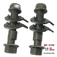 2pcs 16mm Adjustable Camber Correction Alignment Kit Fit Front Wheels Cam