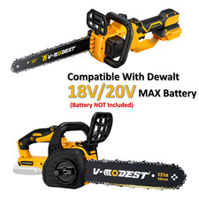 For DEWALT 18V Battery Cordless Brushless 12" 30CM Chainsaw Normal & Telescopic