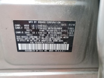 08-14 Subaru Tribeca 3.6l H6 Boxer Engine JDM EZ36D for sale