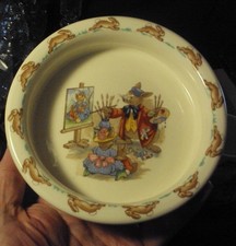Bunnykins baby toddler bowl 6" Artist Royal Doulton