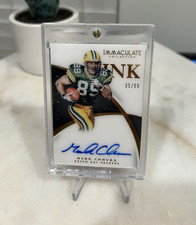 Panini 2015 Immaculate Ink Mark Chmura Auto /99 #II-CH Green Bay Packers