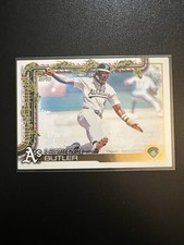 2025 Topps Holiday - Lawrence Butler #H80 Holiday Variation Back