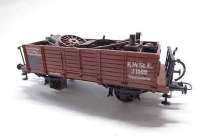 Raimo H0 - K.W.ST.E. Güterwagen mit Schrottladung    - ohne OVP # 0574