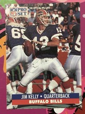 1990 ProSet Football - Jim Kelly, #78 - Buffalo Bills