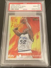 1996 Topps Season's Best #3 Shaquille O'Neal Orlando Magic HOF PSA 10 GEM MINT