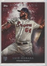 2018 Topps Inception Red 56/75 Luiz Gohara #51 8k4