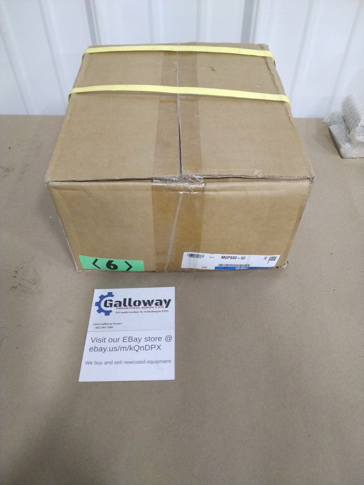 SMC MGPS80-50 CYLINDER NEW SEALED BOX