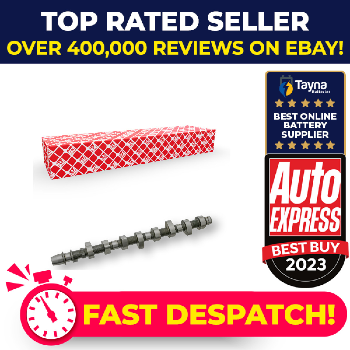 Camshaft 24714 Febi 1350167010 Genuine Top Quality Guaranteed New