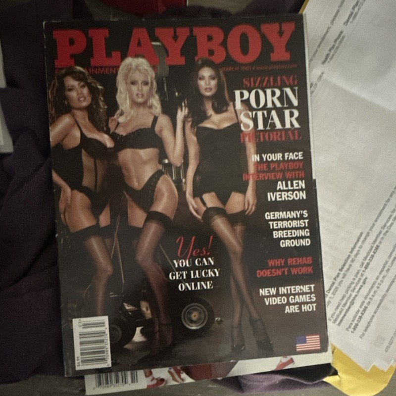 Playboy Magazine March 2002 Porn Star Pictorial Tera Patrick