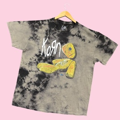 Korn Issues Voodoo Doll Album Oversized Tie-Dye Tee S/M | eBay
