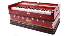 BINA Classical Harmonium 39 keys 2 reed  3.25 Octave Instrument with Crisp Tones