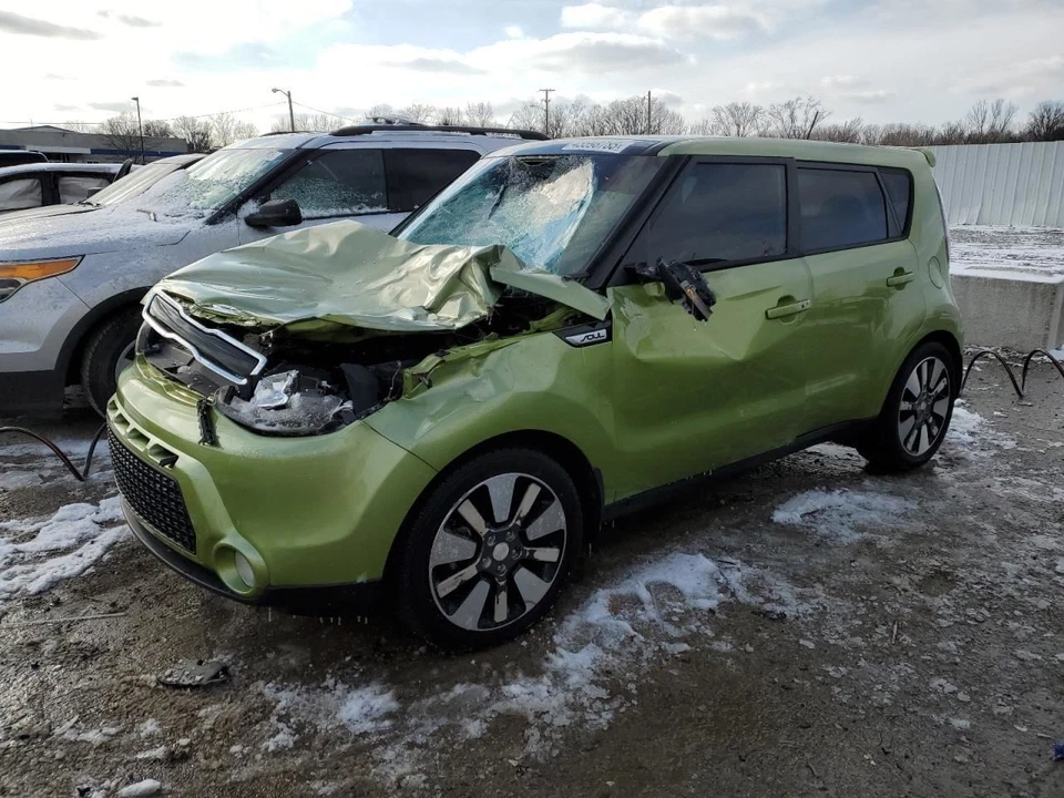 2014 KIA SOUL Passenger Right Headlight Assembly OEM Xenon HID Used 3456779 - Image 2 of 4