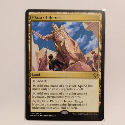 Magic: The Gathering Dominaria United Plaza of Heroes #252/281 Rare Land EN