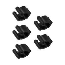 5Pcs Portable Club Fishing Poles Storage Rack Pool Cue Wall Mount Racks