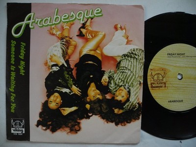 ARABESQUE Friday Night / Someone Is Waiting For You 45 7'' single 1979 Sweden EX