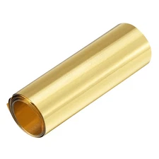 1000mm x100mm x 0.03mm Brass Sheet Roll Metal Foil Plate Industrial