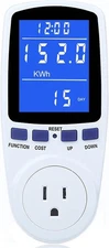 Upgraded Watt Power Meter Plug, Energy Usage Monitor with Backlight
