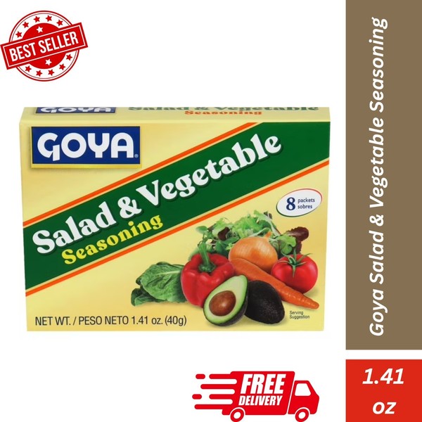 Condimento para ensaladas y verduras Goya paquete de 1,41 oz 1 envío gratuito
