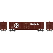 Roundhouse 15720 HO Santa Fe 50' Plug Door Smooth Side Box #55337