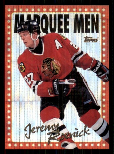 Jeremy Roenick [Power Boosters] #3 1995 Topps Marquee Men card