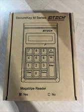 IDTECH SECUREKEY M SERIES USB KEYBOARD MAGSTRIPE CARD READER IDKE-534833BE