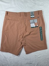New Hurley Trek Hybrid Shorts Size 40 Water Repellent 4-Way Stretch Walk Shorts