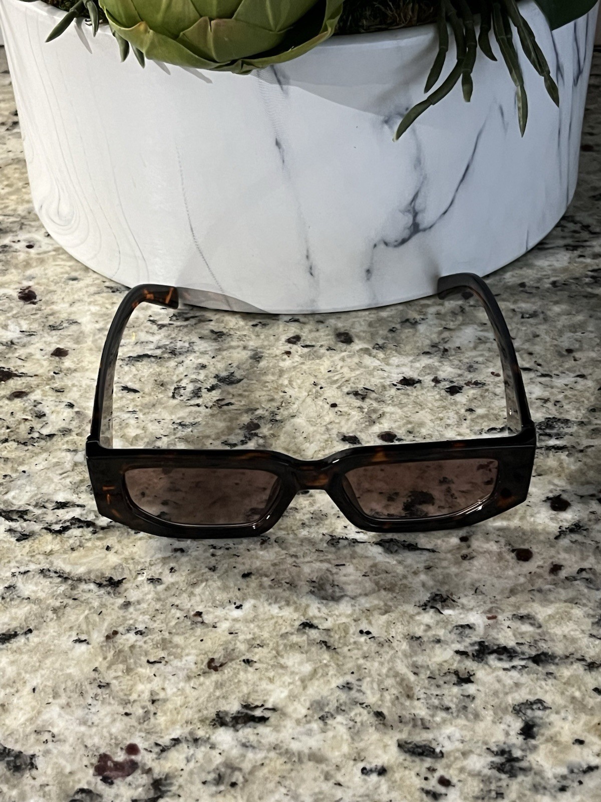 PRADA SPR09Z Tortoise  Sunglasses Triangular Logo… - image 3