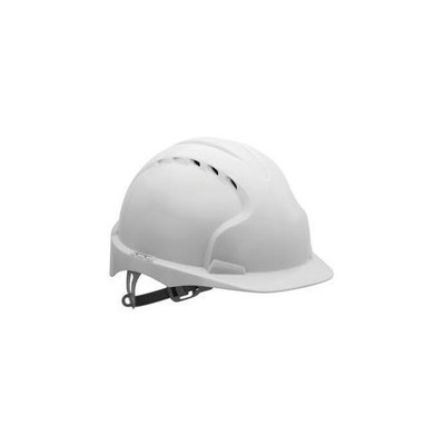 AJF160-000-100 JSP Safety Helmet , Evo3 , Slip Ratchet , White