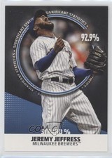 2019 Topps Significant Statistics Blue Jeremy Jeffress #SS-24 6ki