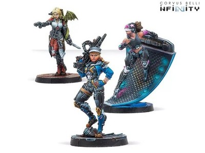 Infinity Dire Foes Mission Pack 14 Blocking Zone O-12 Nomads Corvus Belli
