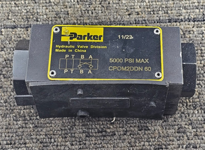 Parker CPOM2DDN Hydraulic Stack Check Valve 5000 PSI Max