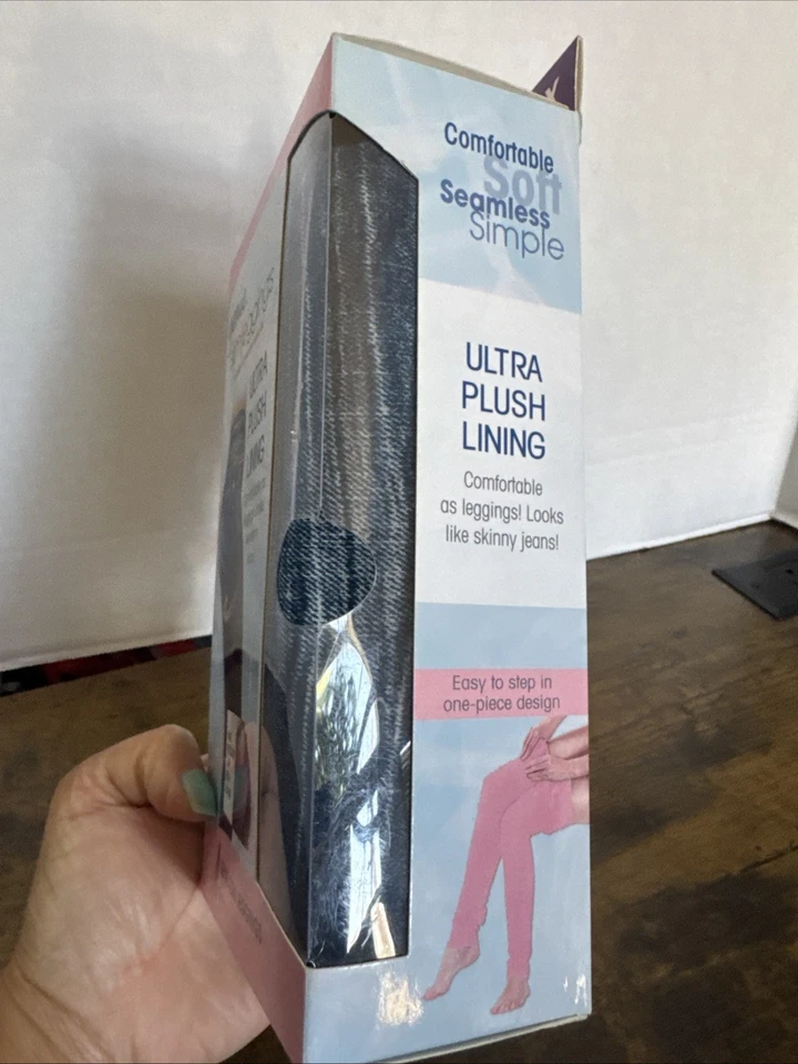 Jeggings para mujer As Seen on TV ultra suaves Genie azules 2X totalmente nuevos Foto 4 de 4