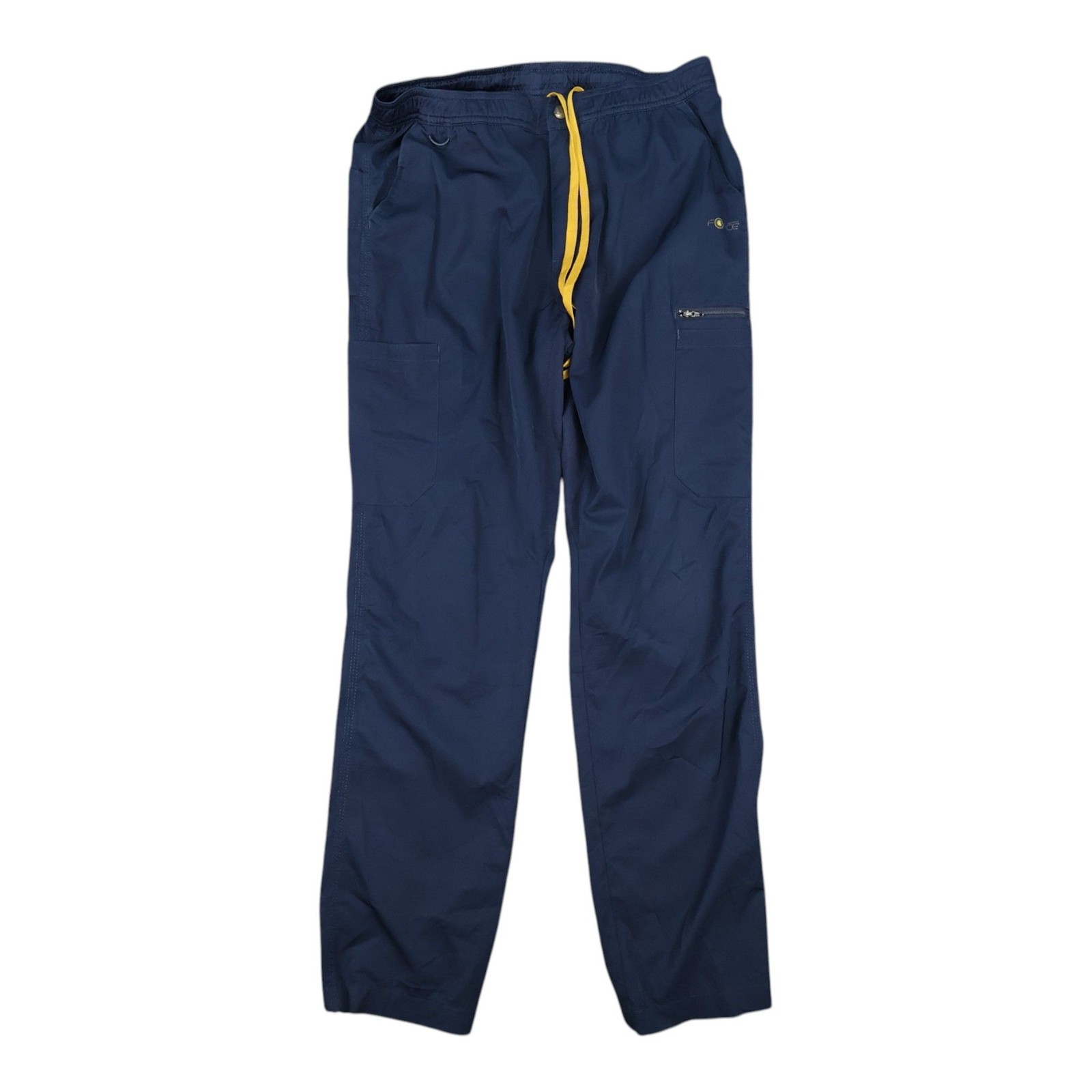 Carhartt Pants Mens 30 Blue Force Scrub Cargo Stretch Utility Drawstring Size 30