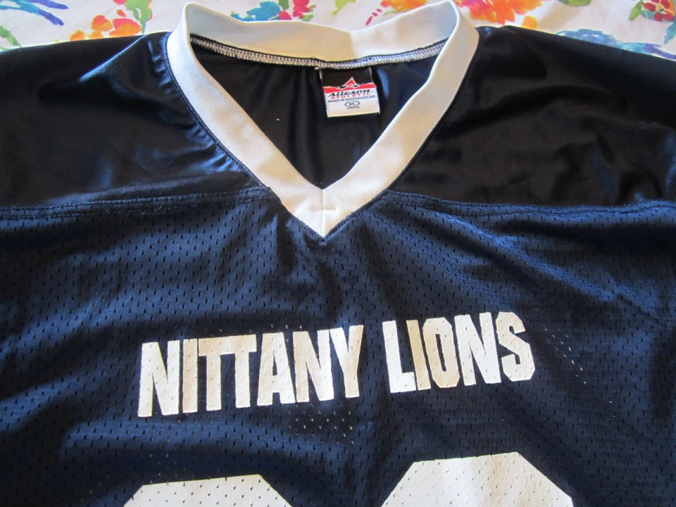 Nittany Lions 足球球衣 - 青少年 XL - 海军蓝/白色 - #23 - Alleson Athle — 第 2/4 张图片