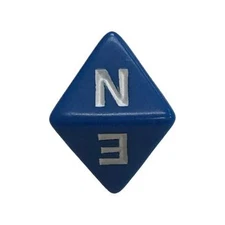 d8 Single Compass Blue