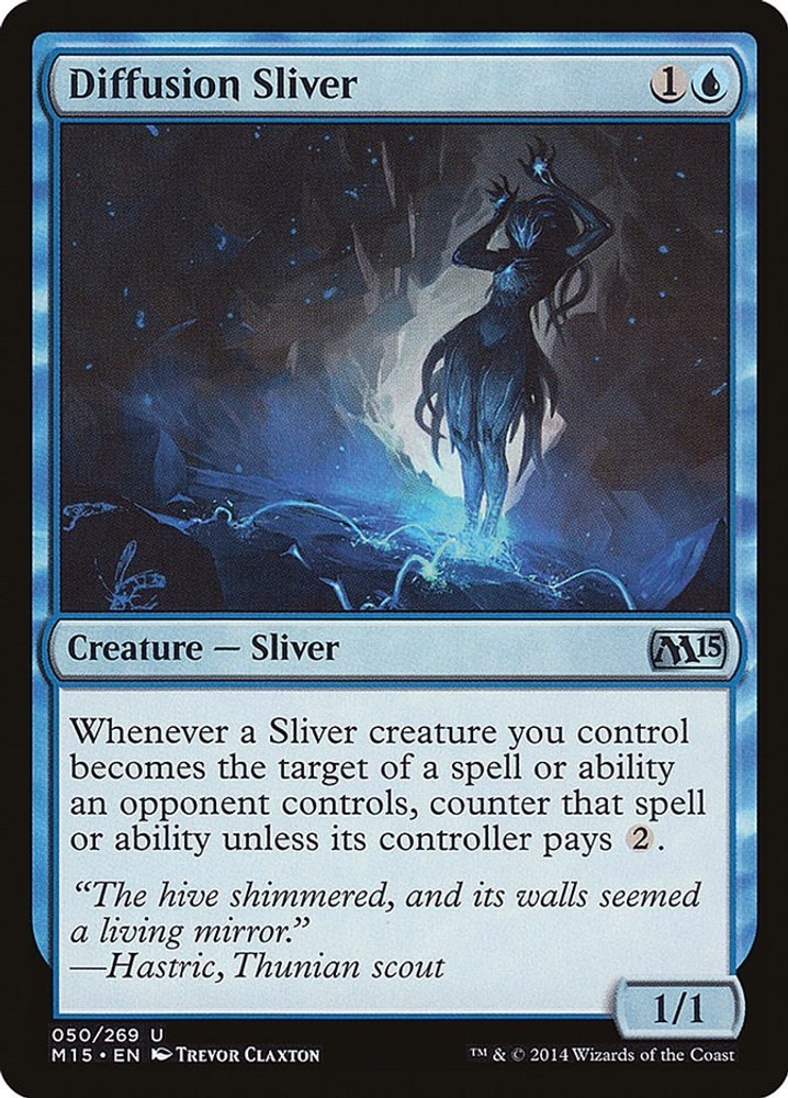 Diffusion Sliver - [M15 - 50] - NM - MTG - Magic 2015 (M15)