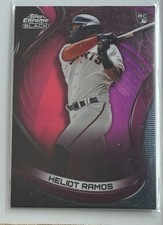 2022 Topps Chrome Black Heliot Ramos  Rookie /10 RC Giants Mint/NM RARE!
