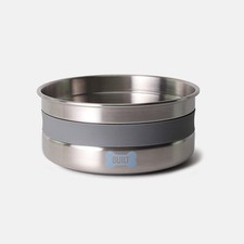 BUILT 64 Oz Elevated Dog Food Bowl, Double-Wall 18/8 Stainless Steel