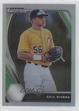 2021 Panini Prizm Draft Picks Silver Prizm Erik Rivera #PDP215 1eh5