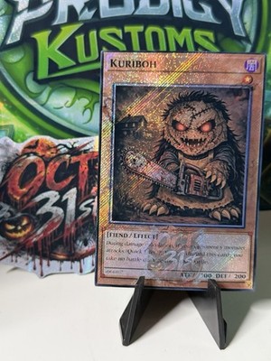 Yu-Gi-Oh! TCG Kuriboh Custom Horror Edition  leather Face 