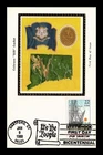 DR JIM STAMPS US CARD CONNECTICUT BICENTENNIAL FIRST DAY ISSUE COLORANO SILK
