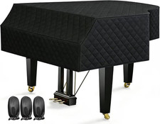 -Grand Piano Cover Waterproof Moisture-Proof and Dustproof Grand Piano Protectiv