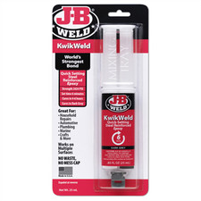 JB WELD 50176 J B Weld J-B Weld 50176 KwikWeld Steel Reinforced Epoxy Syringe -