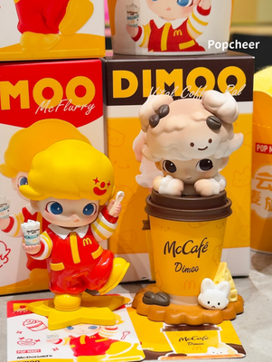 日本未販売 マクドナルド x DIMOOコラボフィギ ユア McFlurry Authentic Dimoo × McDonald's Collection Figure-McCafe & McFlurry