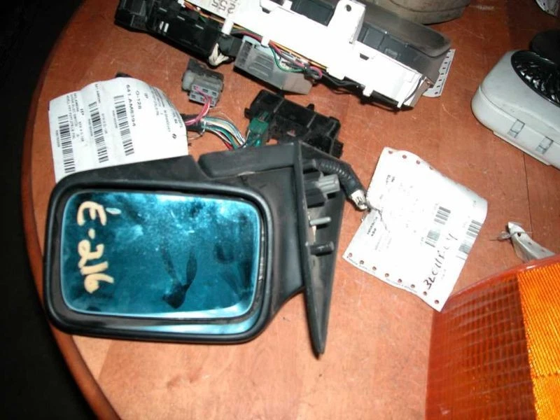 89 90 91 92 93 BMW 535I LEFT SIDE VIEW MIRROR POWER HEATED WITHOUT MEMORY - Image 2 of 2